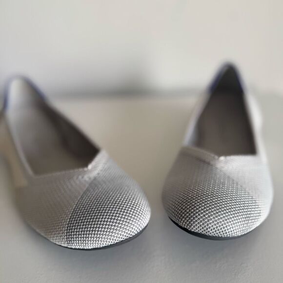Rothy’s Round Toe Gray White Size - Picture 10 of 10